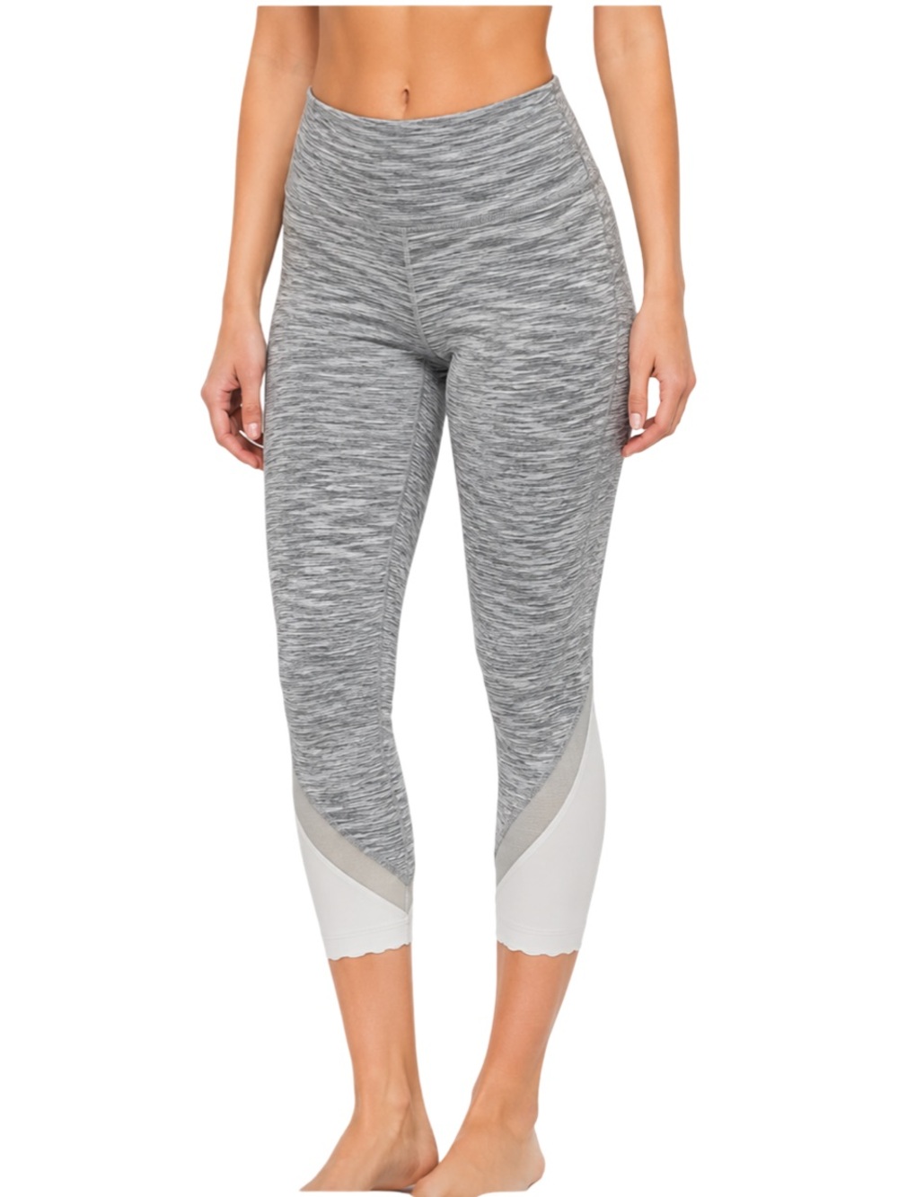 Lululemon Wunder Under Crop II Special Edition Scallop Legging